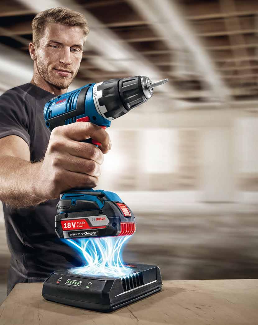 Elektronarzędzia akumulatorowe Bosch/technologia silników EC 7 Nasza oferta serwisowa: Li-Ion Service 3 lata gwarancji na urządzenia 2 lata serwisu Premium na akumulatory 3 lata gwarancji na