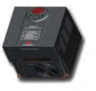 CARATTERISTICHE TECNICHE Alimentzione 200-230Vc, monofse Potenze 0,4~3kW 2 tecnologie di controllo: V/F e Controllo Vettorile Sensorless Potenziometro incorporto Pulsnti mrci e rresto Grdo di
