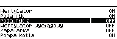 Wskaźnik będzie pulsował do czasu zaprogramowania punktu odpowiadającego minimalnemu poziomowi paliwa. Należy na bieżąco kontrolować obniżający się poziom paliwa w zasobniku.