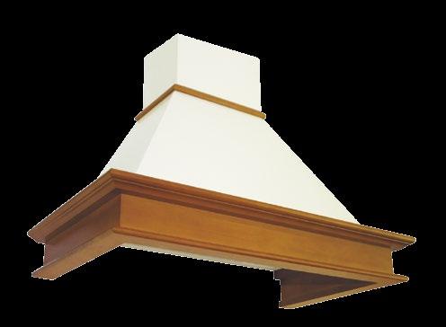 Typoszereg Wymiarowy Dimensional series of types 74 Okapy Ventilation Hoods 75 Typowe wymiary frontów (wysokość x szerokość w mm) Typical dimensions of fronts (height x width in mm) Rustica Rustica 2