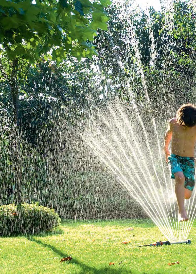 WODA GARDENA zraszacze Optymalne nawadnianie każdego ogrodu.