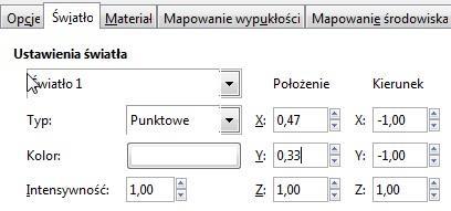 Kolejny efekt: filtry > światło i cień > efekty świetlne 12. Wybieramy kartę Światło i ustawiamy wartości jak na rysunku: Rysunek 82 8.