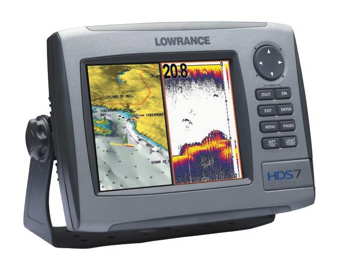 Echosondy / plotery map z GPS High Definition System Nagradzana jasność wyświetlacza, forma i funkcje.