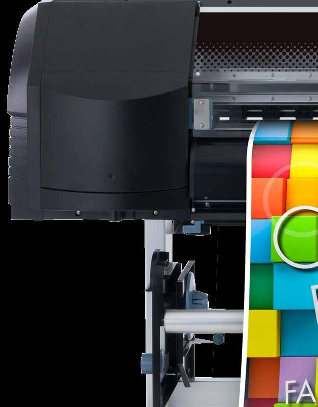 PLOTER COLORPAINTER E-64s SPECJALISTA OD WYSOKIEJ PRECYZJI = Wysoka jakość obrazu Precyzja Technologia Smart Nozzle Mapping Tryb