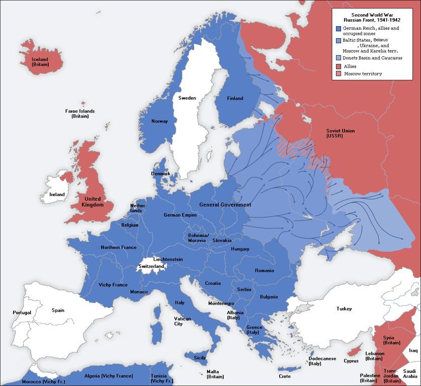 Mapa Europy