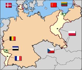 Straty terytorialne Niemiec w