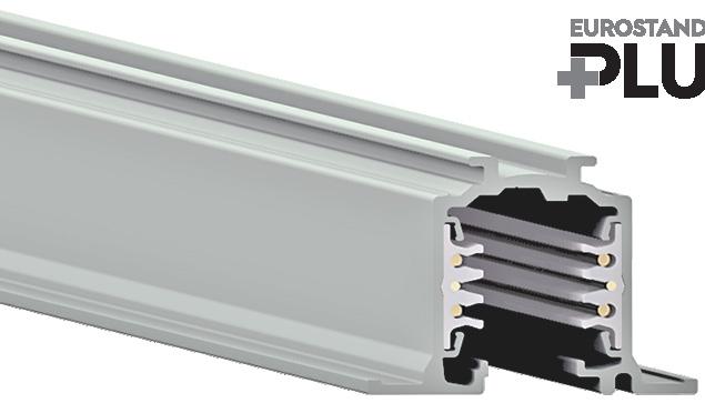 All luminaires (spotlights) with Adaptor 3F indicator can be plugged into the system.