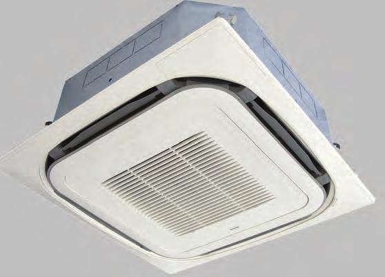 Klimatyzatory pompa ciepła, inwerter R-410A modele KASETONOWE KASETA OBWODOWA Seria FCQG F PROFESSIONAL 10 do + 46 o C 15 do + 18/20 o C urządzenia grzewczo-chłodzące, z jednostką ROUND FLOW z