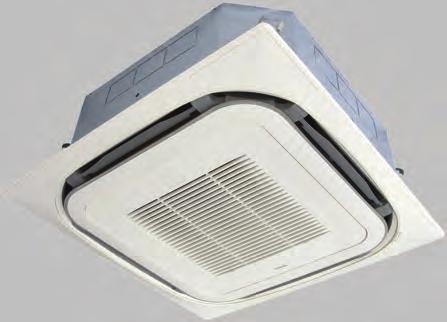 Klimatyzatory pompa ciepła, inwerter R-410A modele KASETONOWE Seria FCQG-F SEASONAL SMART 15 do + 50 o C 20 do + 15,5 o C urządzenia grzewczo-chłodzące, z jednostką ROUND FLOW z nawiewem 360 O