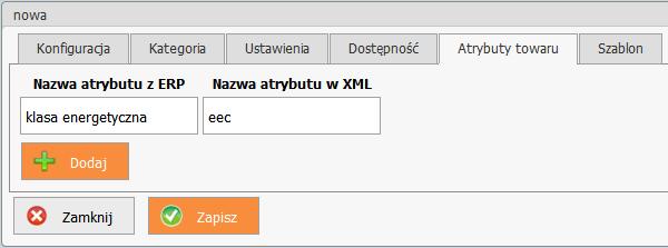 10. Szablon pliku pozwala na edycję kodu szablonu.