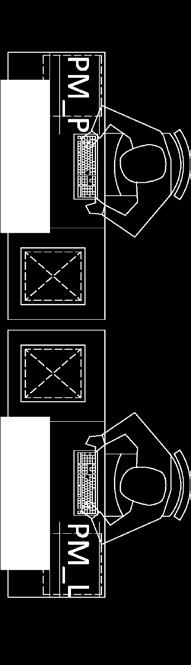 Należy umieścić dedykowany piktogram w formie naklejki - biały piktogram na czerwonym tle, na szarym froncie mebla na h=85cm ( wielkość piktogramu 8x15cm ).