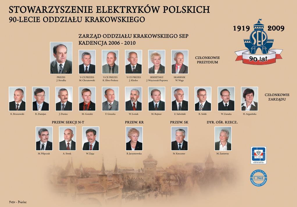 Wacław Kiełbik, Michał Kibiński, Zygmunt Popieluch i Władysław Stryś. We wrześniu 1956 r.