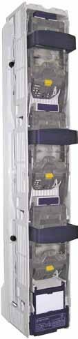 Range / Zakres produktów Type fuse switches, BTVC, NH-1//3, 50/400/630 A, 185mm busbar spacing Typ rozłączniki bezpiecznikowe listwowe, BTVC NH-1//3, 50/400/630 A na rozstaw mostu szynowego185 mm