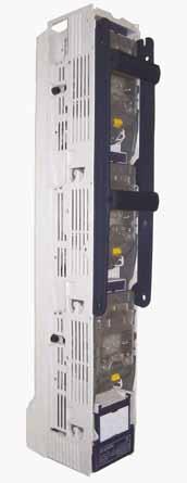 Range / Zakres produktów Type fuse switches, BTVC handles, NH-1//3, 50/400/630 A Typ rozłączniki bezpiecznikowe listwowe sterowane trójbiegunowo dwoma uchwytami, BTVC NH-1//3, 50/400/630 A na rozstaw
