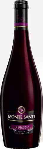 2017 WIN0 AROMATYZOWANE 2,99 Z VAT 3,68 MONTE SANTI WILD STRAWBERRY ORIGINAL BLACKBERRY C/SŁ 11% VOL.