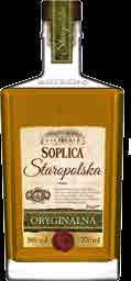 NAPOJE WINO PIW0 GIN / RUM / TEQILLA / LIKIER BRANDY / KONIAK WHISKY WÓDKA / KOLOROWA WÓDKA / CZYSTA WÓDKA KOLOROWA 12,25 Z VAT 15,07 SOPLICA ORZECH LASKOWY PIGWOWA WIŚNIOWA MIRABELKOWA 32% VOL.