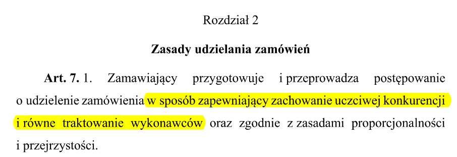 1) Otoczenie prawne