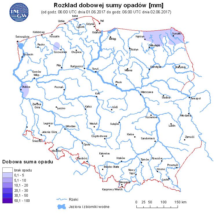 rzekach w Polsce