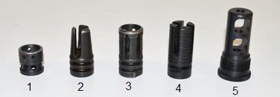 Badania efektywności niektórych urządzeń wylotowych w broni projektu RAWAT Testing the Effectiveness of Selected Gun Muzzle Devices in the Project RAWAT 37 Fot. 2.1.