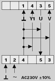 ..10 V DC Zasilanie +15 V NACM2 Wprowadzanie oraz ograniczanie nastaw Do wprowadzania nastawy służą przyciski z małą strzałką, które znajdują się nad oraz pod wyświetlaczem LCD.