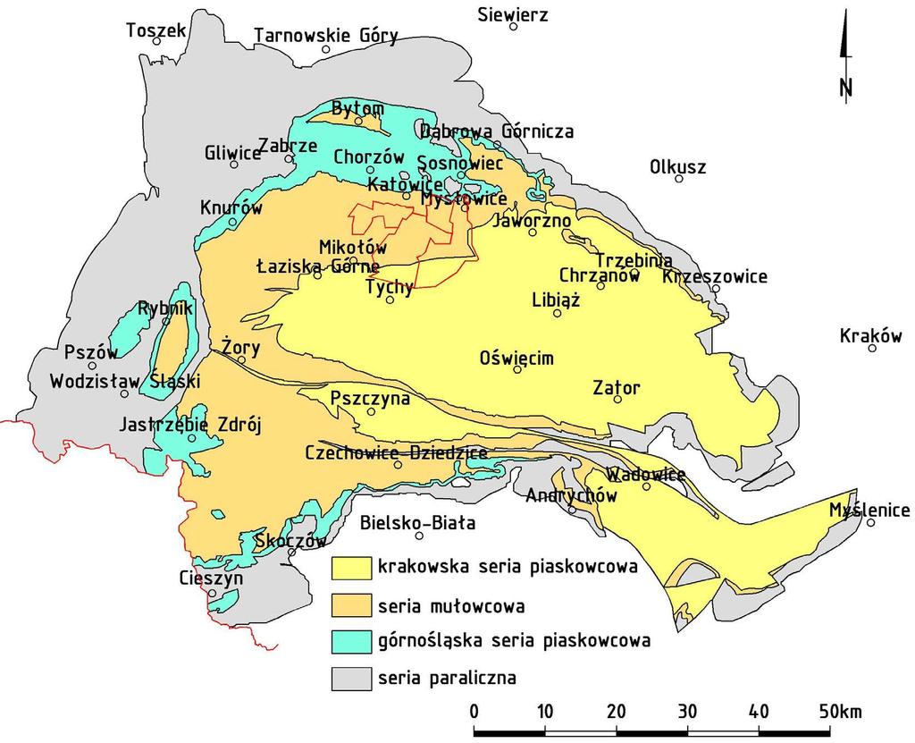 38 Probierz i inni 2017 / Gospodarka Surowcami Mineralnymi Mineral Resources Management 33(1), 35 50 z trzech największych spółek węglowych w Polsce i jednym z największych krajowych i europejskich