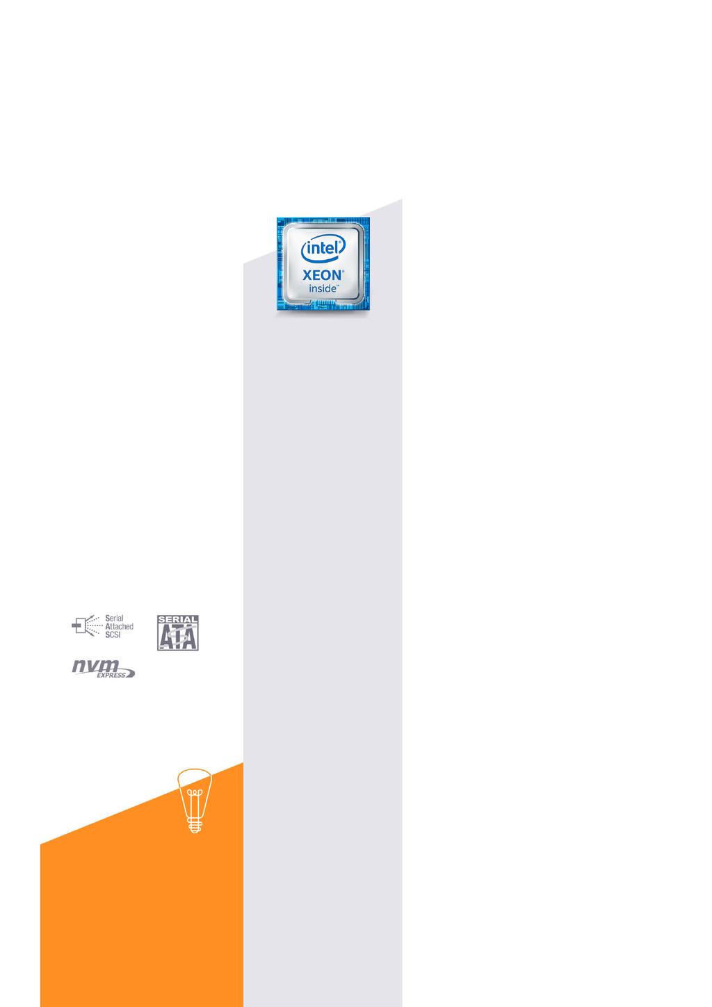 Dyski twarde Mechaniczne SATA/SAS Niska cena za GB Pojemności 1-8 TB SSD SATA/SAS Wysoka wydajność Pojemności 120 GB - 15 TB NVMe Ekstremalna wydajność Wyspecjalizowane obudowy Pojemności 400 GB - 4