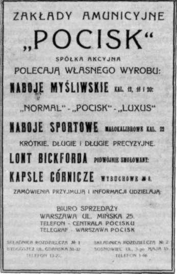 Przemysł zbrojeniowy W 1925 r.