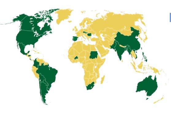 Biotech mega-countries GMO uprawia