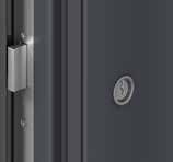 PACHET PREMIUM Plus disponibil pentru ușile Eco Polar și Eco Polar Pasiv Siguranță mărită, protecție antiefracție, precum și izolare termică sporită, asigurată rată de sistemul de blocare al