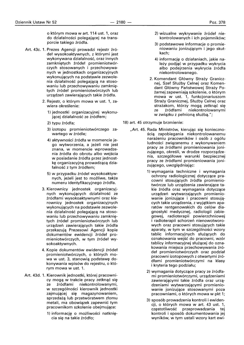 Dziennik Ustaw Nr 52-2180 - Poz. 378 o ktorvrn mowa wart. 11