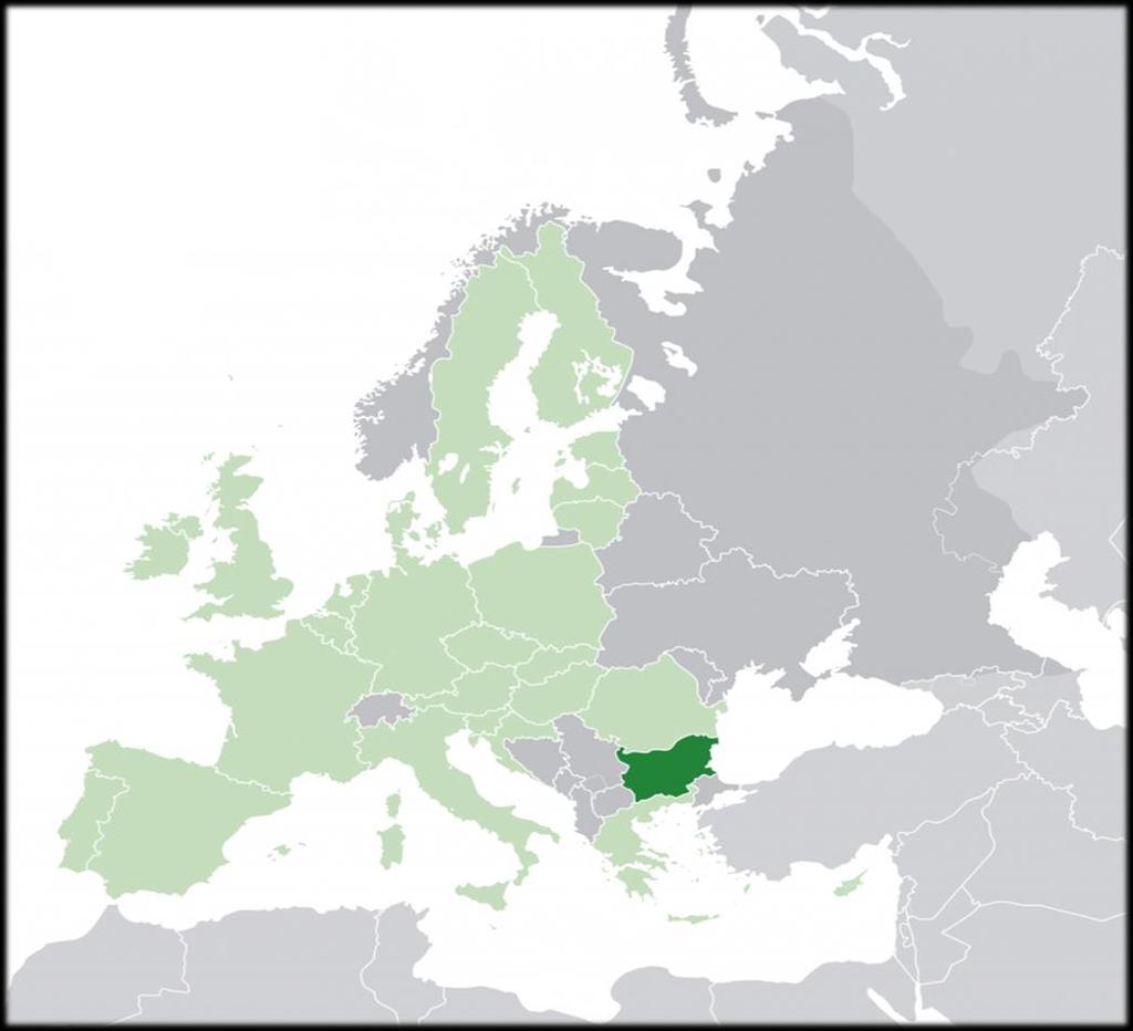 STRATEGICZNE POŁOŻENIE BUŁGARII I JEJ ZNACZENIE GEOPOLITYCZNE Bułgaria znajduje się w południowej Europie nad Morzem Czarnym; Bułgaria jest Liderem na Bałkanach; Przez Bułgarię przechodzi wiele