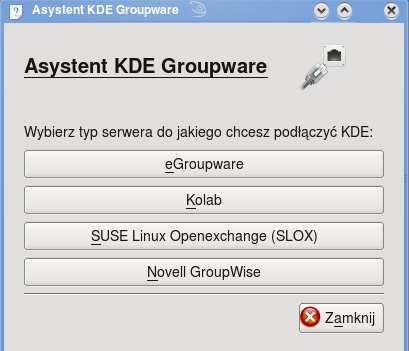 W systemie Linux Suse jest ich do dyspozycji nawet do 20. Poniżej przedstawiona jest lista aplikacji służących do sterowania pulpitem.