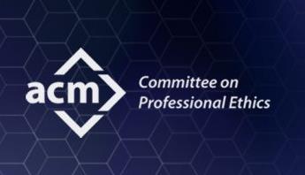 ANALIZA ASPEKTÓW ETYCZNYCH The Association for Computing Machinery's Committee on Professional Ethics 2018 ACM Code of Ethics and Professional Conduct Preamble This Code includes 24 imperatives
