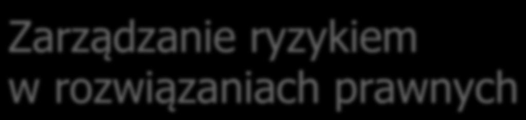 rozwiązaniach