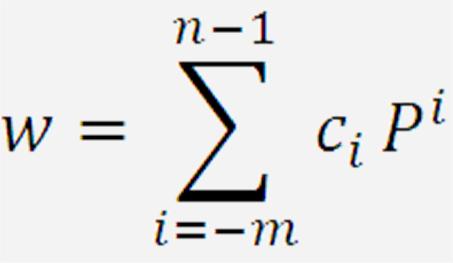 Zapis stałoprzecinkowy bez znaku (bz) Liczba wymierna L zapisana w systemie pozycyjnym o podstawie P w postaci ciągu cyfr c n-1 c 1 c 0 c -1 c -m (P) ma wartość liczbową w = c n-1 P n-1 + c n-2 P n-2