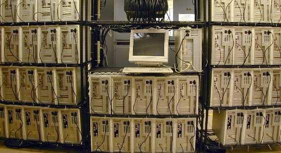 były ze zwykłych komputerów PC NASA