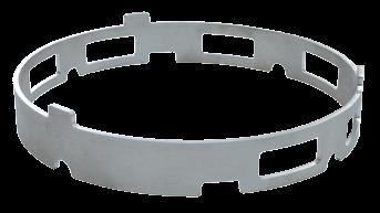 standardową koronę palnika 10 nakładka na ruszt żeliwny - jej kształt zapewnia optymalne rozprowadzenie ciepła w ustawionej na niej patelni WOK