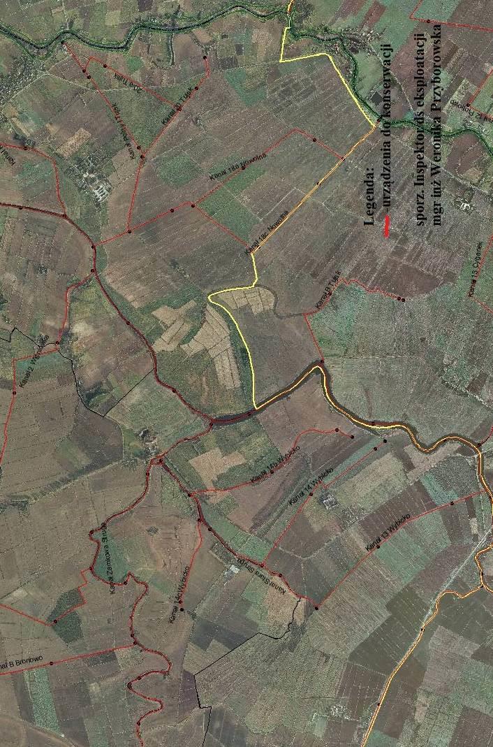 7. Mapa poglądowa z lokalizacją urządzeń