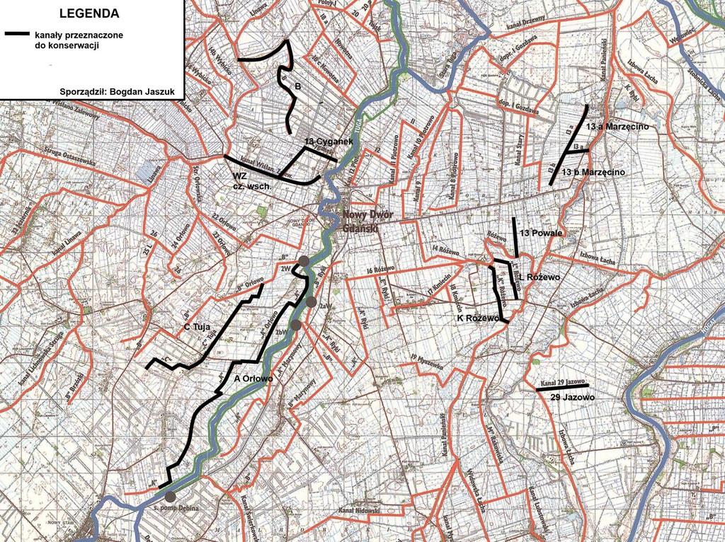 3.4 Mapa poglądowa z lokalizacją urządzeń