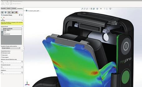 SOLIDWORKS SIMULATION Automatyczne podejmowanie decyzji Diagnostyka newralgicznych