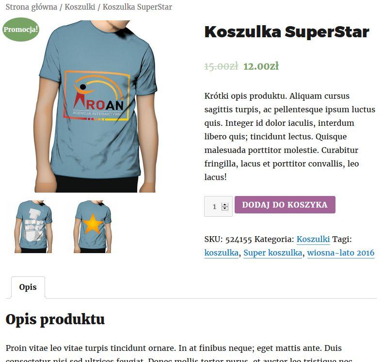 5. Sprawdźmy teraz jak wygląda nasz produkt! 6.