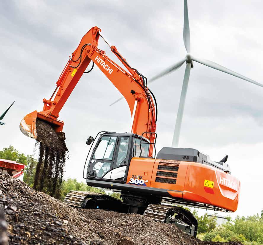 Seria ZAXIS-6 KOPARKA HYDRAULICZNA Kod modelu : ZX300LC-6 / ZX300LCN-6 Moc znamionowa silnika