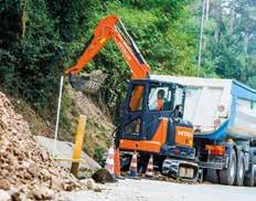 Hitachi Construction Machinery BUDOWANIE LEPSZEJ PRZYSZŁOŚCI Projektujemy maszyny budowlane, które przyczyniają się do powstawania zasobnych i komfortowych społeczności Yuichi Tsujimoto, prezes firmy