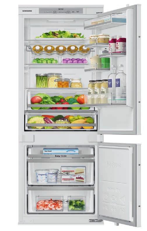 Fresh Zone Twin Cooling System 3299,- 2899,- 57,98 LODÓWKA DO ZABUDOWY BRB260030WW Wysokość 177 cm