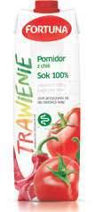 trawienie Sok 100% Fortuna Czerwony grejpfrut uroda Sok 100% Fortuna Multiwitamina