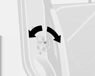 Awaryjny kluczyk mechaniczny Nacisnąć i przytrzymać przycisk zwalniający blokadę z boku kluczyka elektronicznego i wyciągnąć z jego górnej części awaryjny kluczyk mechaniczny.