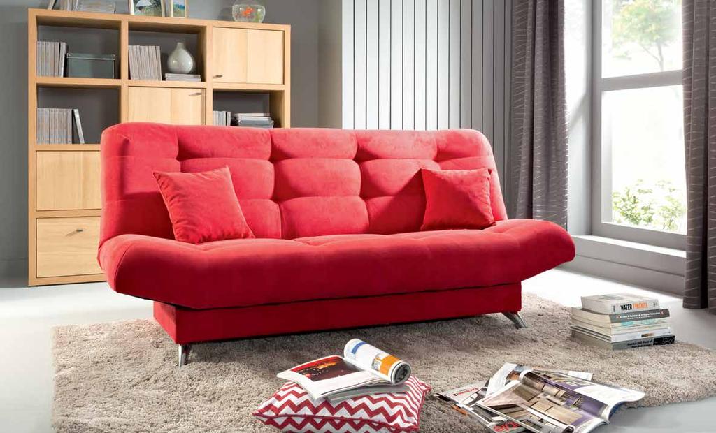 sofa bunio szer./wys./gł.: 154/92/88 cm pow. spania: 122x198 cm 999,- sofa ida II szer./wys./gł.: 115/84/104 cm pow.