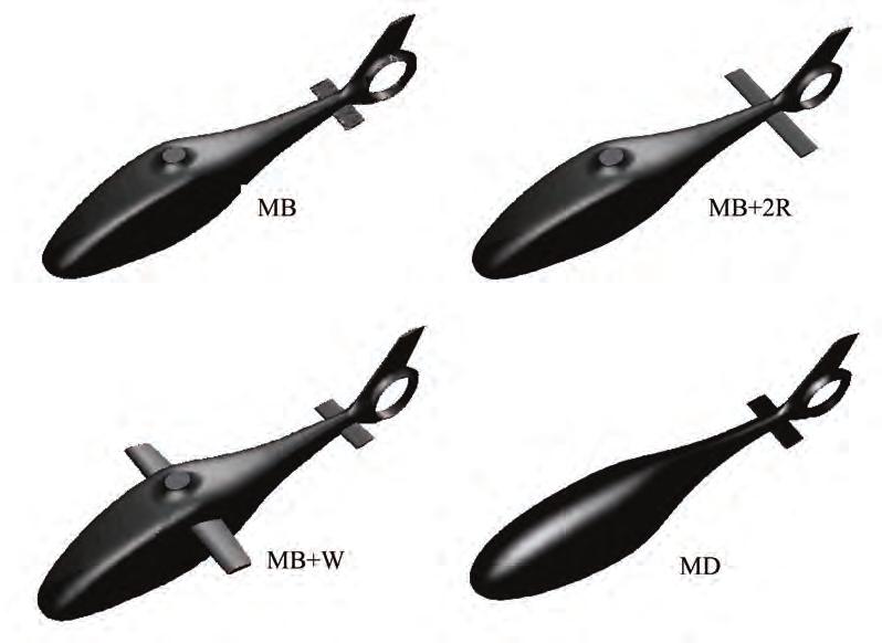 NUMerIcal StUDy of HelIcopter FUSelage aerodynamic characteristics WItH INFlUeNce.