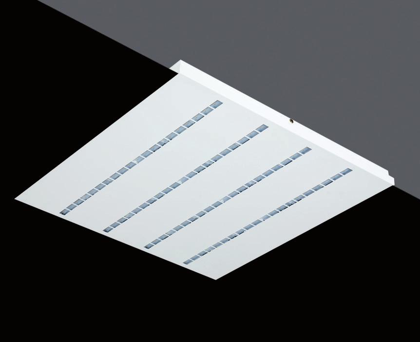 Oprawy do wbudowania Recessed luminaires Les luminaires à incorporer 4000LM OPTICS-1 E 4 840 600X600 42 4 1,80 128,60 20 5,40
