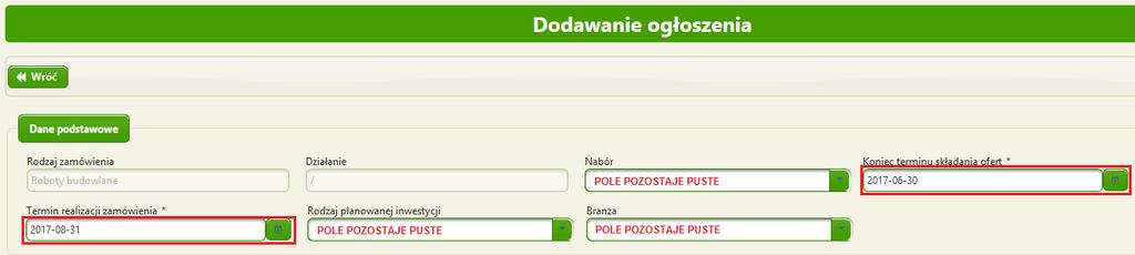 Uwaga: Jeżeli w ramach jednego zadania, występujące w zestawieniu rzeczowo-finansowym pozycje można zakwalifikować do więcej niż jednego rodzaju zamówienia (np.